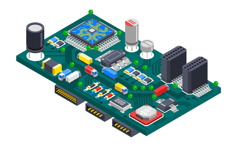 labad-electronic-components-board